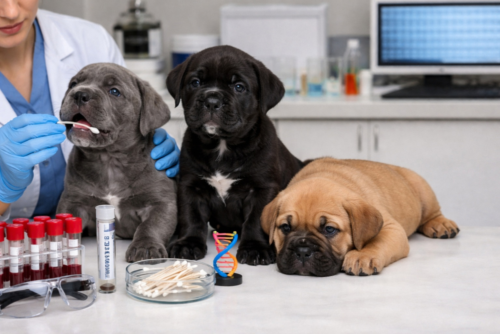 &iquest;Qu&eacute; pruebas gen&eacute;ticas realizamos a nuestros Cane Corso?