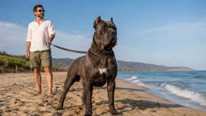 Playas de Catalunya a las que puedes ir con tu Cane Corso este verano