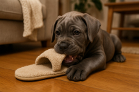 Cómo manejar la ansiedad por separación con un cachorro de Cane Corso